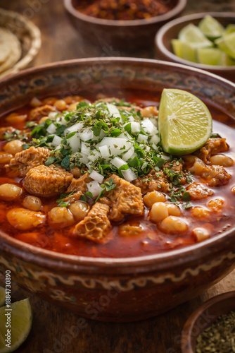 Platillo típico de menudo 