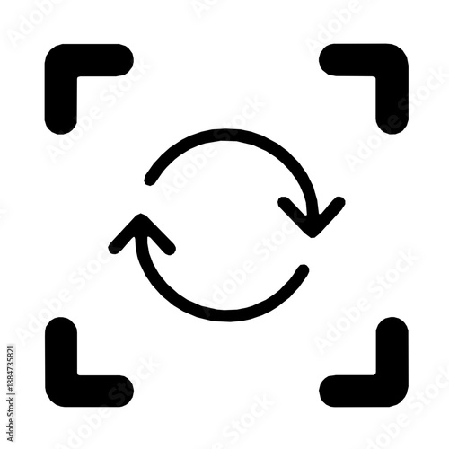 Screen Reader Focus Trap Indicator Icon Vector