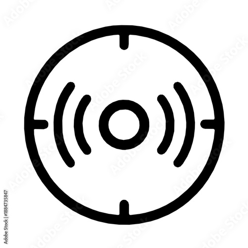 Haptic Tactile Watch Visual Impairment Style B Icon