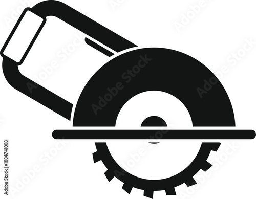 Circular saw powerful tool for cutting wood and building materials