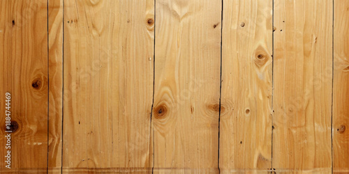 Horizontal Natural Light Brown Wood Texture Background Featuring Old Timber Planks with Detailed Grain, Soft Knots, Rustic Character, and Smooth Wooden Panels for Furniture Design