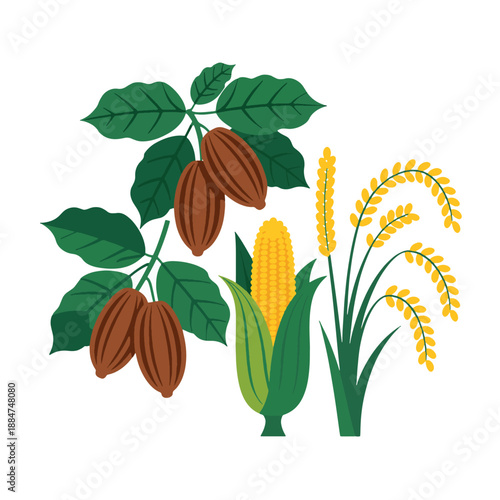 Nigerian Agriculture Symbol