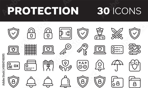 vector set of medical icons