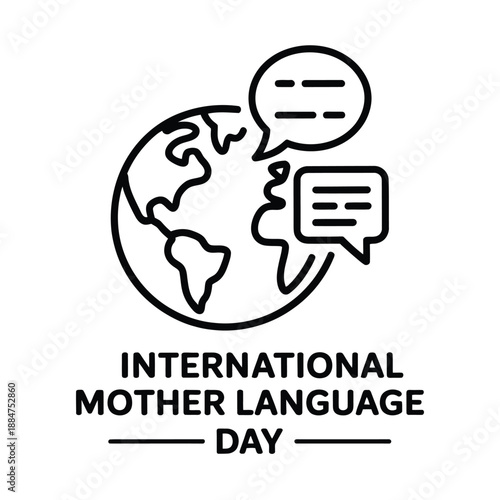 International Mother Language Day celebration concept
