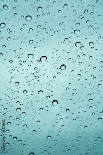 Raindrops on Window 