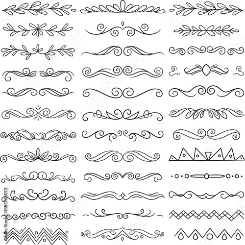 Collection of arabic calligraphy examples