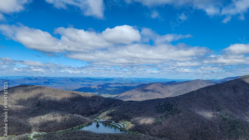 lake in the mountains