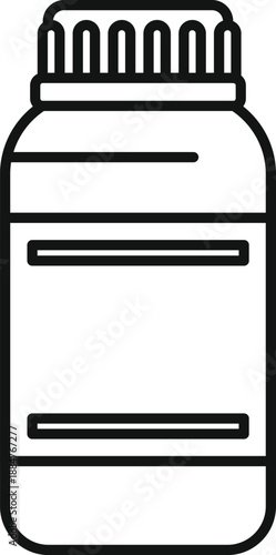 Chemical bottle containing a generic product for various uses