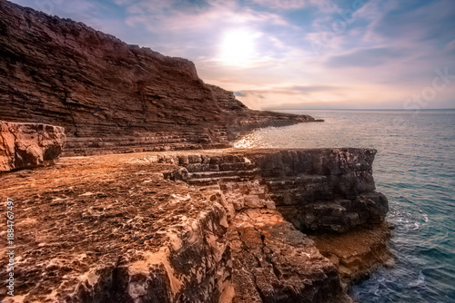 sea summer landscape, popular croatian place - Premanture peninsula national park near Pula, Kamenjak cape, Croatia, Europe, Istria,,, exclusive - this image is sold only on Adobe stock