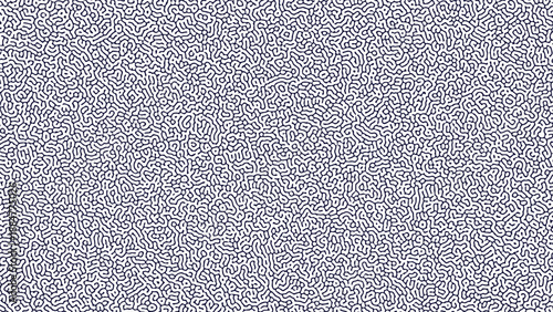 Complex Microscopic Reaction-Diffusion Turing Pattern Seamless Vector Background Texture Design
