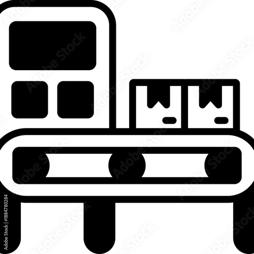 Industrial Machine mixed icon