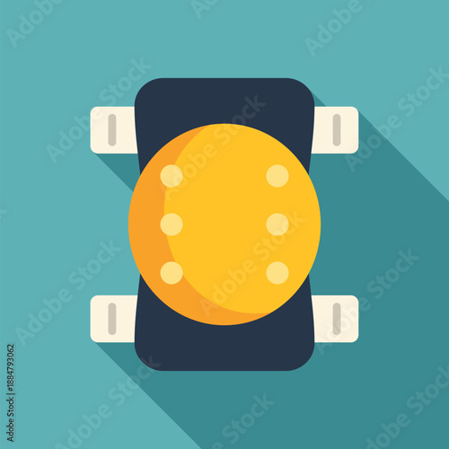 Knee pad providing protective gear for sports and skateboarding