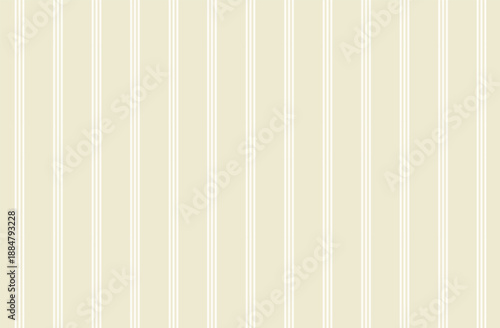 Light cream vertical line striped seamless pattern vector