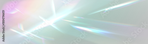 Diamond crystal prism glows with neon rainbow light through glitter glass. PNG vector lens captures flare, sparkle, bokeh, glare effect. Prism refractions amplify holographic brilliance.