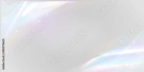 Neon diamond prism bends rainbow light through crystal glass sparkle. PNG vector lens flare captures glitter, glare, bokeh, holographic effect. Light reflections create magical depth.