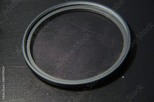 Foto Close-Up of Camera UV and Polarizing Filters