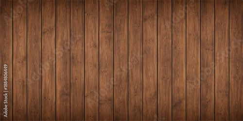 A vintage dark oak wood texture background featuring a natural rough timber plank pattern on an old brown hardwood floor surface or weathered tree panel wall structure