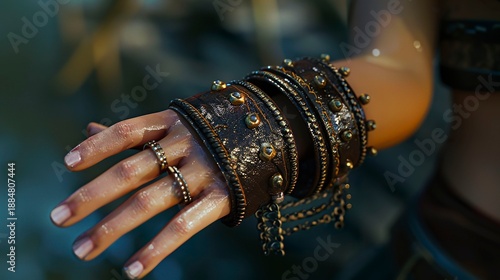 A photo of edgy cuffs