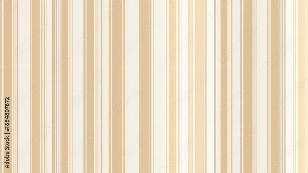 Obraz premium Beige and white striped pattern background