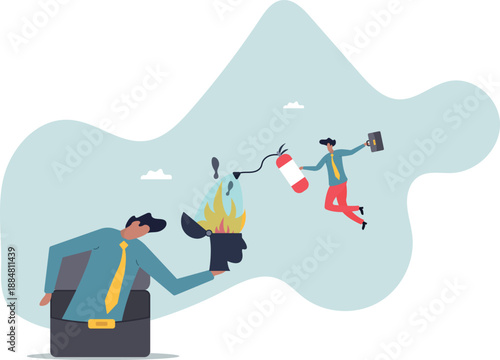 Burnout at work and help from a colleague.about a man and his life.