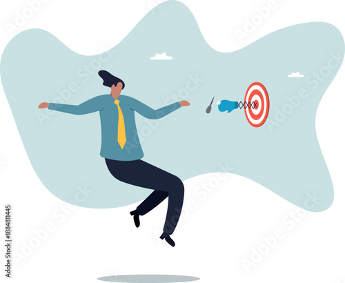 Obstacles to achieving the goal of business concept and efforts.