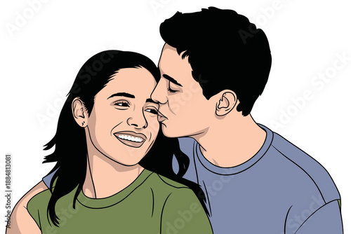 Here is the image showing affection, love, bonding and passion 14 Feb on Valentine Day...