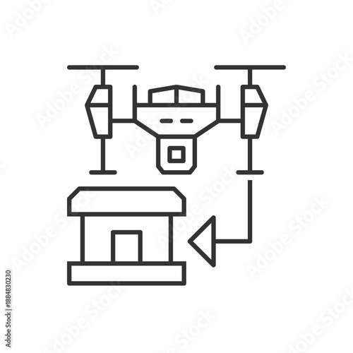 Drone Back to Home Icon