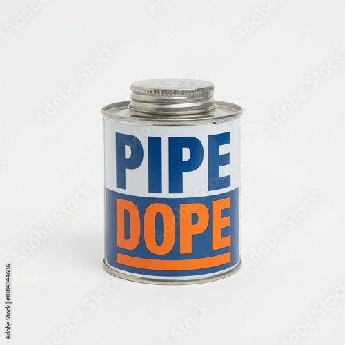 Metal Can of Pipe Dope Thread Sealant for Plumbing