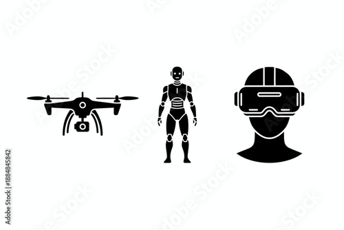 A Futuristic Composition in Graphic Design