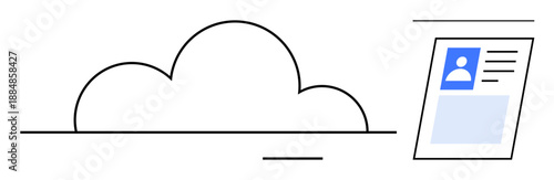 Cloud technology. Cloud technology ensures storage accessibility and safety for digital identity management. Cloud technology supports cybersecurity, user data, and online platforms. cloud computing