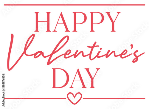 Happy Valentine's Day | Valentine Vector Art