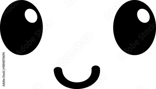 smile cartoon face vector