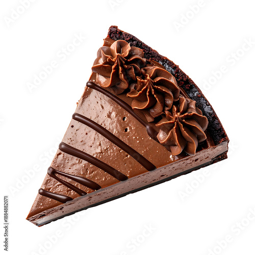 Slice of Chocolate Cheeseca...