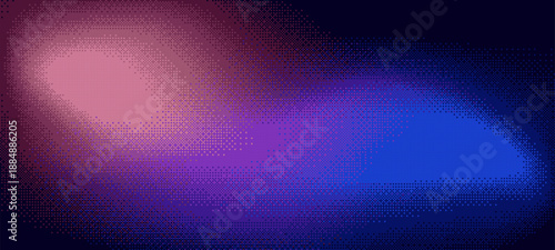 Abstract pink and blue pixel art background vector. Digital mosaic pattern for game design and retro themed projects.