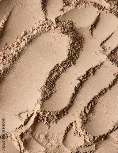 Photography whey chocolate flavor protein powder background