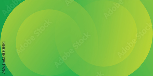 Abstract green background with circles. Dynamic shapes composition modern illustration eps10