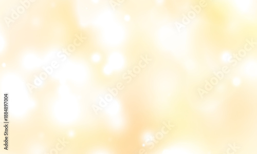 Abstract golden bokeh light background for manga and anime. Illustration.