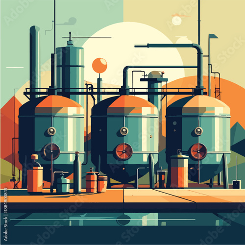 steam locomotive at night