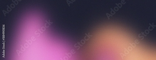 Foto Vibrant Blurred Lights in Dark Space.
