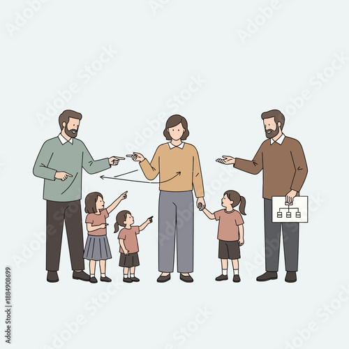 Family planning and decision making, parental guidance, children's future