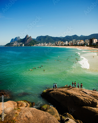 Beaches of Ipanema Rio de Janeiro, Brazil, South America