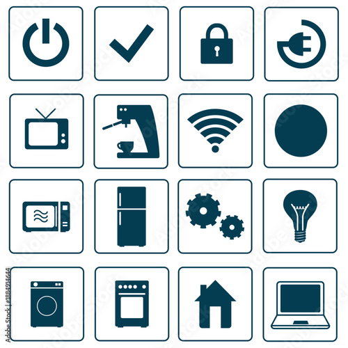 ícones para casa inteligente
