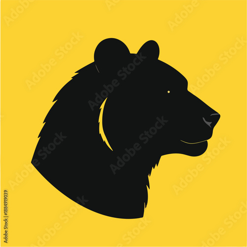 bear head vector