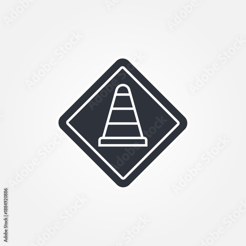 Traffic signs. International road signs isolated on a white background. Priority, warning, prohibition, mandatory, informational, service, and additional signs. Vector illustration. Main signs.