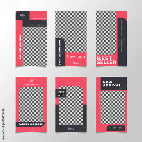 Fashion Lookbook Stories Social Media