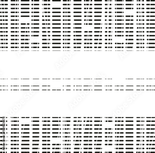 The texture consists of short lines that are partially erased and jagged.