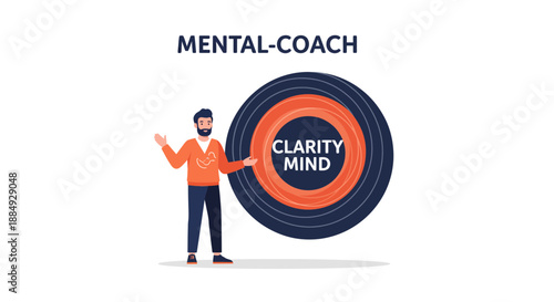 Professional mental coach guiding clients toward ultimate clarity and focus for peak personal development success