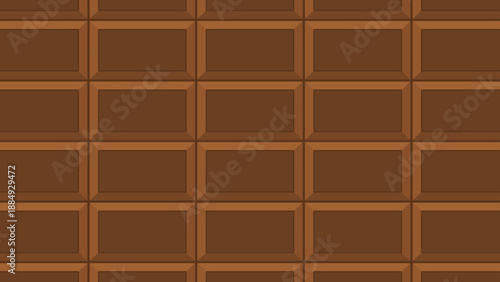 シンプルな板チョコの背景