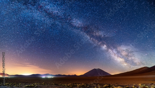Milky Way And Stars At Atacama Desert