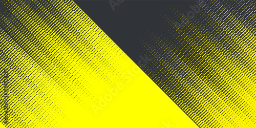 Dots halftone yellow and dark blue color pattern gradient grunge texture background. Dots pop art sport style. eps 10